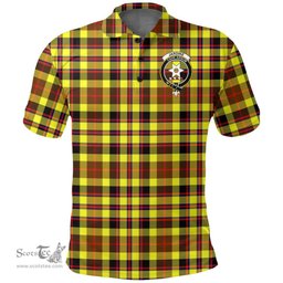 Scottish Jardine Clan Tartan Polo Shirt - Crest Classic Scottish Plaid Tartan Plaid