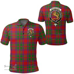 Scottish Mackintosh Modern Clan Tartan Polo Shirt - Crest Classic Scottish Plaid Tartan Plaid