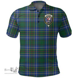 Scottish Cockburn Ancient Clan Tartan Polo Shirt - Crest Classic Scottish Plaid Tartan Plaid
