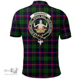 Scottish Urquhart Modern Clan Tartan Polo Shirt - Crest Classic Scottish Plaid Tartan Plaid