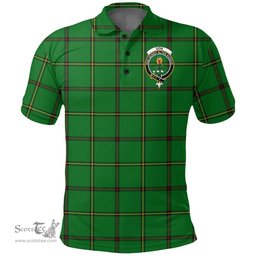 Scottish Don (Tribe Of Mar) Clan Tartan Polo Shirt - Crest Classic Scottish Plaid Tartan Plaid