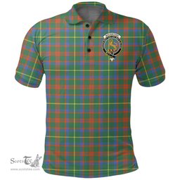 Scottish Mackintosh Hunting Ancient Clan Tartan Polo Shirt - Crest Classic Scottish Plaid Tartan Plaid