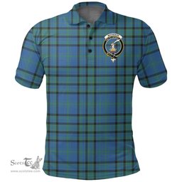 Scottish Matheson Hunting Ancient Clan Tartan Polo Shirt - Crest Classic Scottish Plaid Tartan Plaid