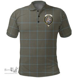 Scottish Haig Check Clan Tartan Polo Shirt - Crest Classic Scottish Plaid Tartan Plaid