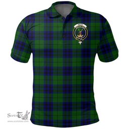 Scottish Keith Modern Clan Tartan Polo Shirt - Crest Classic Scottish Plaid Tartan Plaid