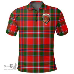 Scottish Spens Modern Clan Tartan Polo Shirt - Crest Classic Scottish Plaid Tartan Plaid