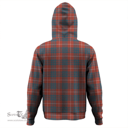 Scottish Hamilton Ancient Clan Tartan Hoodie Zipper - Classic Crest Scottish Plaid Tartan Plaid