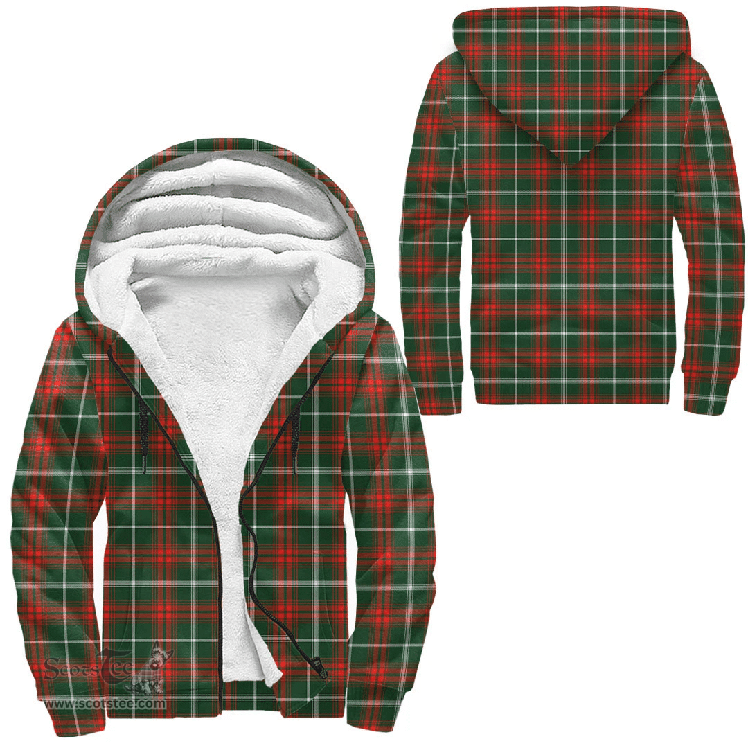 Scottish Princess Margaret Clan Tartan Sherpa Hoodie - Scottish Plaid Hoodies Scottish Plaid Tartan Plaid - ScotsTee - scotstee.com