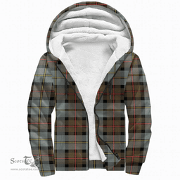 Scottish Macleod Of Harris Weathered Clan Tartan Sherpa Hoodie - Scottish Plaid Hoodies Scottish Plaid Tartan Plaid - ScotsTee - scotstee.com