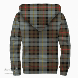 Scottish Macleod Of Harris Weathered Clan Tartan Sherpa Hoodie - Scottish Plaid Hoodies Scottish Plaid Tartan Plaid - ScotsTee - scotstee.com