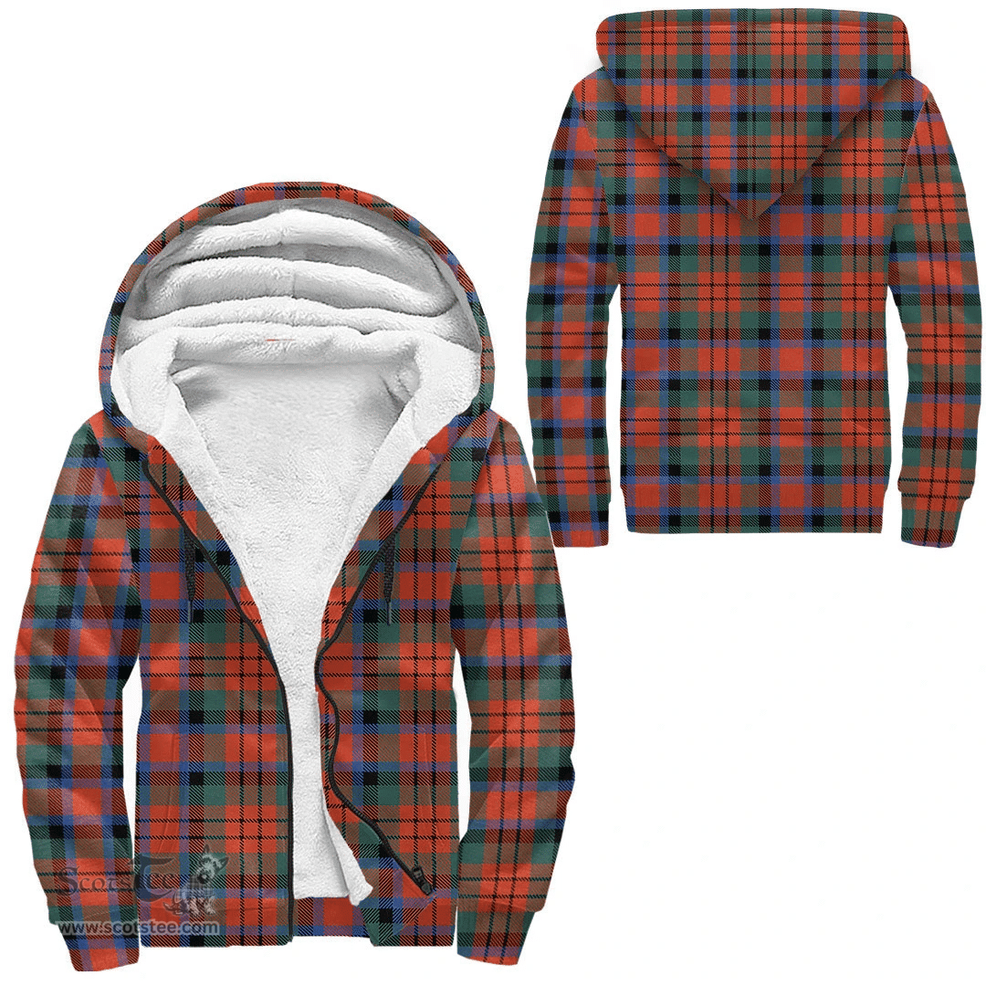 Scottish Macduff Ancient Clan Tartan Sherpa Hoodie - Scottish Plaid Hoodies Scottish Plaid Tartan Plaid - ScotsTee - scotstee.com