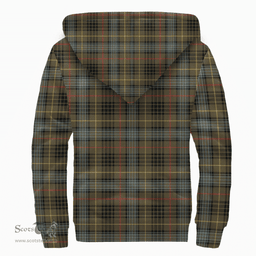 Scottish Stewart Hunting Weathered Clan Tartan Sherpa Hoodie - Scottish Plaid Hoodies Scottish Plaid Tartan Plaid - ScotsTee - scotstee.com