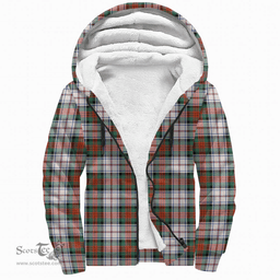 Scottish Macduff Dress Ancient Clan Tartan Sherpa Hoodie - Scottish Plaid Hoodies Scottish Plaid Tartan Plaid - ScotsTee - scotstee.com