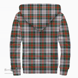 Scottish Macduff Dress Ancient Clan Tartan Sherpa Hoodie - Scottish Plaid Hoodies Scottish Plaid Tartan Plaid - ScotsTee - scotstee.com