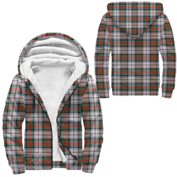 Scottish Macduff Dress Ancient Clan Tartan Sherpa Hoodie - Scottish Plaid Hoodies Scottish Plaid Tartan Plaid - ScotsTee - scotstee.com