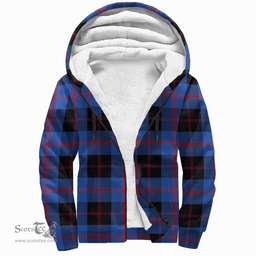 Scottish Angus Modern Clan Tartan Sherpa Hoodie - Scottish Plaid Hoodies Scottish Plaid Tartan Plaid - ScotsTee - scotstee.com