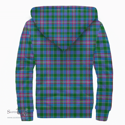 Scottish Pitcairn Hunting Clan Tartan Sherpa Hoodie - Scottish Plaid Hoodies Scottish Plaid Tartan Plaid - ScotsTee - scotstee.com