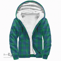 Scottish Irvine Ancient Clan Tartan Sherpa Hoodie - Scottish Plaid Hoodies Scottish Plaid Tartan Plaid - ScotsTee - scotstee.com