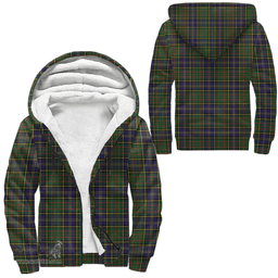Scottish Macmillan Hunting Modern Clan Tartan Sherpa Hoodie - Scottish Plaid Hoodies Scottish Plaid Tartan Plaid - ScotsTee - scotstee.com