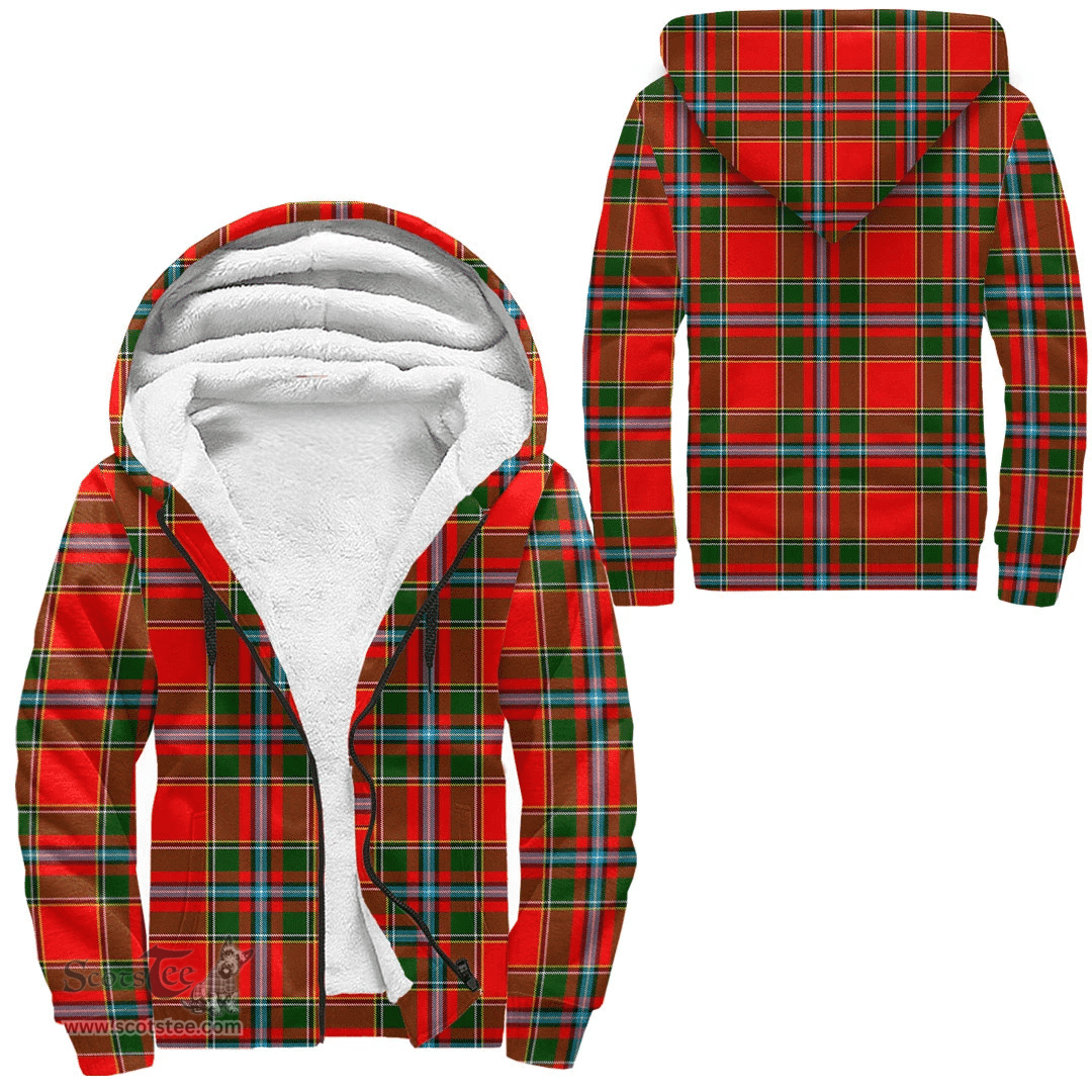 Scottish Drummond Of Perth Clan Tartan Sherpa Hoodie - Scottish Plaid Hoodies Scottish Plaid Tartan Plaid - ScotsTee - scotstee.com