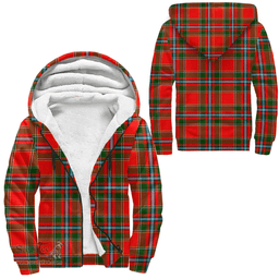 Scottish Drummond Of Perth Clan Tartan Sherpa Hoodie - Scottish Plaid Hoodies Scottish Plaid Tartan Plaid - ScotsTee - scotstee.com