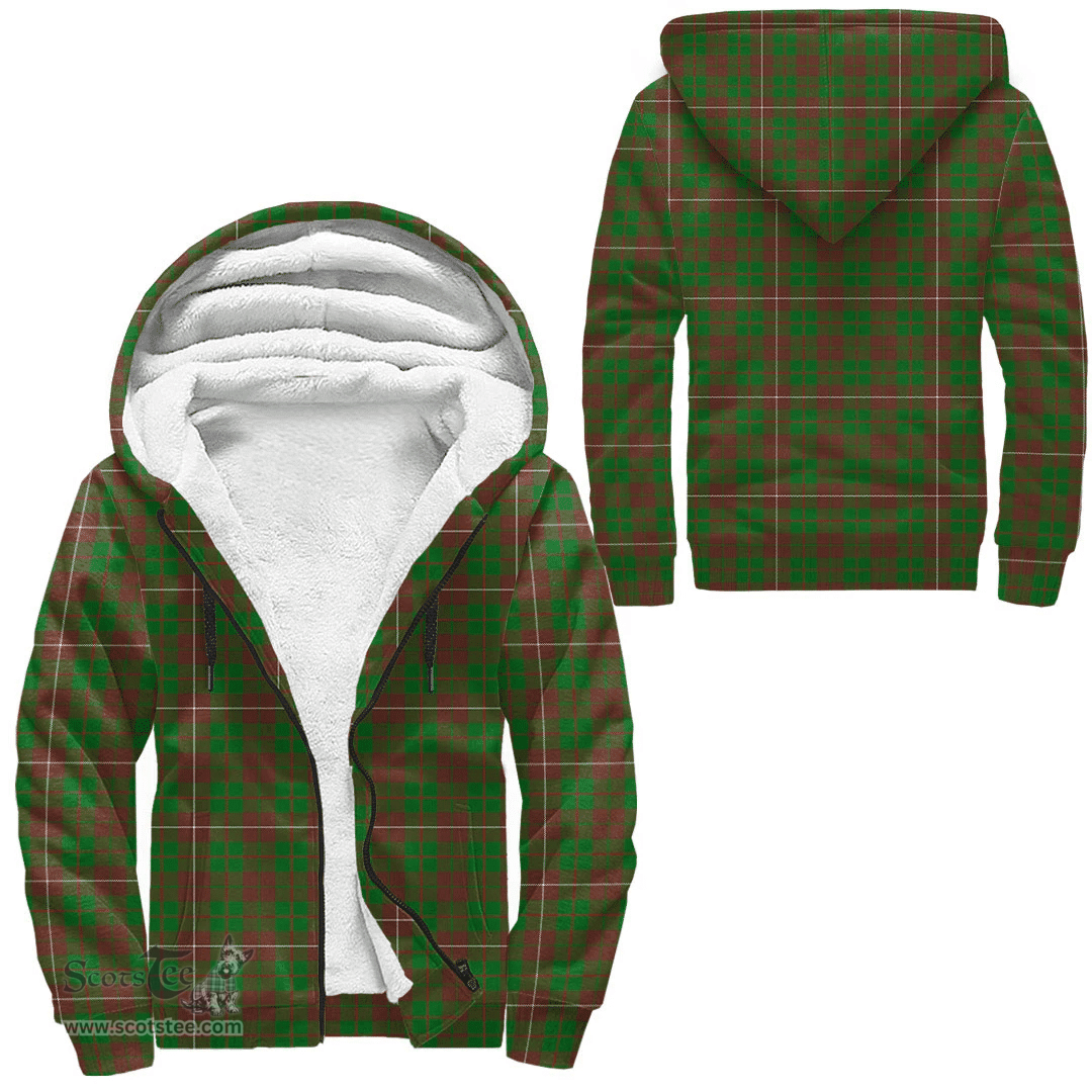 Scottish Mackinnon Hunting Modern Clan Tartan Sherpa Hoodie - Scottish Plaid Hoodies Scottish Plaid Tartan Plaid - ScotsTee - scotstee.com