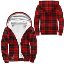Scottish Ettrick District Clan Tartan Sherpa Hoodie - Scottish Plaid Hoodies Scottish Plaid Tartan Plaid - ScotsTee - scotstee.com