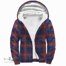 Scottish Chisholm Hunting Modern Clan Tartan Sherpa Hoodie - Scottish Plaid Hoodies Scottish Plaid Tartan Plaid - ScotsTee - scotstee.com