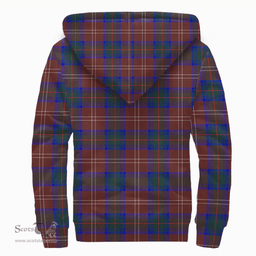 Scottish Chisholm Hunting Modern Clan Tartan Sherpa Hoodie - Scottish Plaid Hoodies Scottish Plaid Tartan Plaid - ScotsTee - scotstee.com