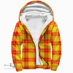 Scottish Macmillan Clan Clan Tartan Sherpa Hoodie - Scottish Plaid Hoodies Scottish Plaid Tartan Plaid - ScotsTee - scotstee.com