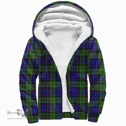 Scottish Newman Clan Tartan Sherpa Hoodie - Scottish Plaid Hoodies Scottish Plaid Tartan Plaid - ScotsTee - scotstee.com