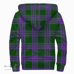 Scottish Elphinstone Clan Tartan Sherpa Hoodie - Scottish Plaid Hoodies Scottish Plaid Tartan Plaid - ScotsTee - scotstee.com