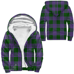 Scottish Elphinstone Clan Tartan Sherpa Hoodie - Scottish Plaid Hoodies Scottish Plaid Tartan Plaid - ScotsTee - scotstee.com
