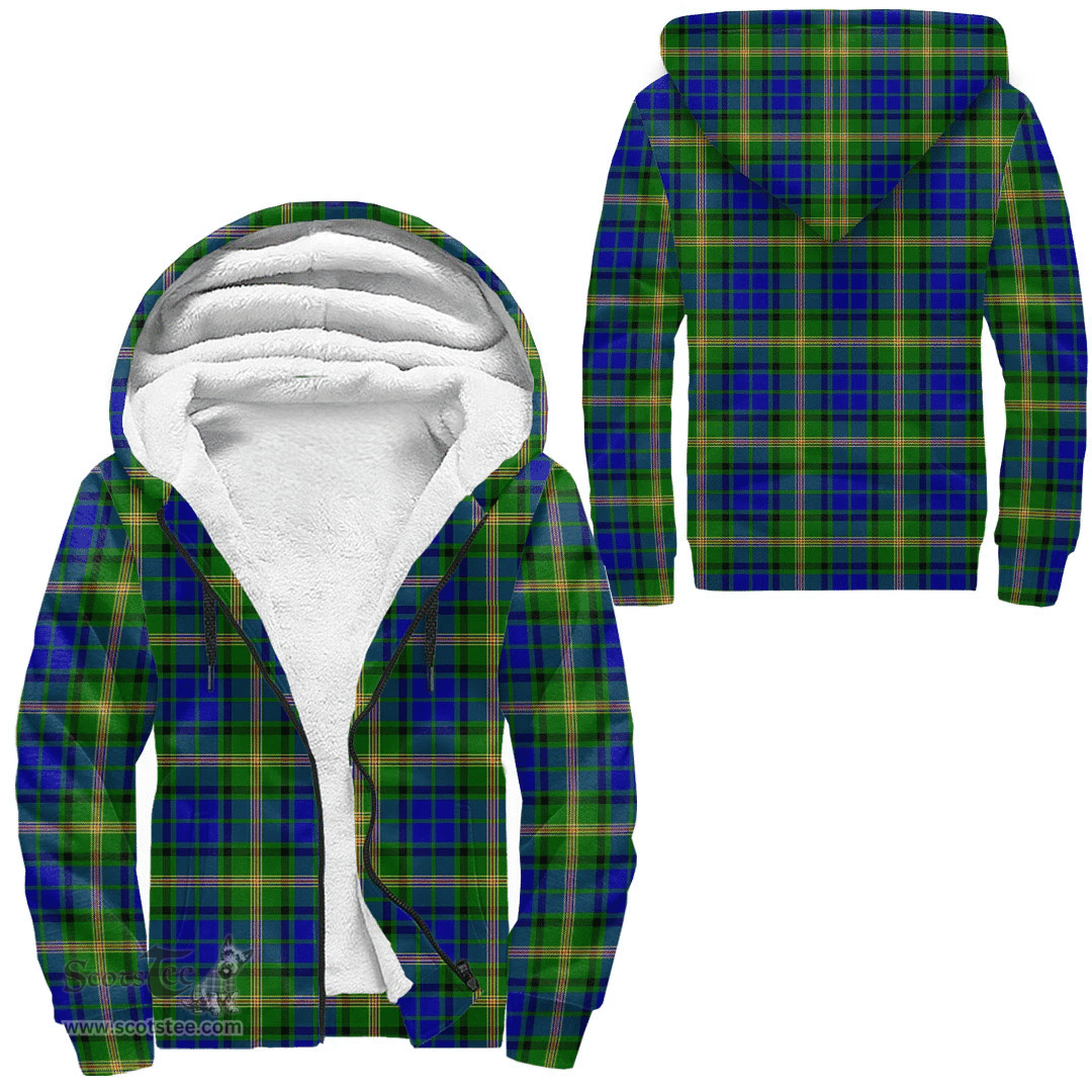 Scottish Maitland Clan Tartan Sherpa Hoodie - Scottish Plaid Hoodies Scottish Plaid Tartan Plaid - ScotsTee - scotstee.com