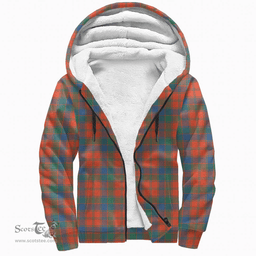 Scottish Robertson Ancient Clan Tartan Sherpa Hoodie - Scottish Plaid Hoodies Scottish Plaid Tartan Plaid - ScotsTee - scotstee.com