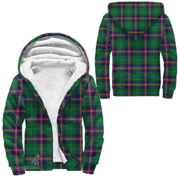 Scottish Young Modern Clan Tartan Sherpa Hoodie - Scottish Plaid Hoodies Scottish Plaid Tartan Plaid - ScotsTee - scotstee.com
