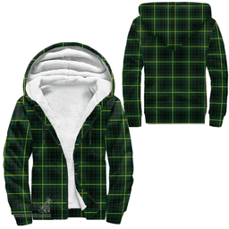 Scottish Macarthur Modern Clan Tartan Sherpa Hoodie - Scottish Plaid Hoodies Scottish Plaid Tartan Plaid - ScotsTee - scotstee.com