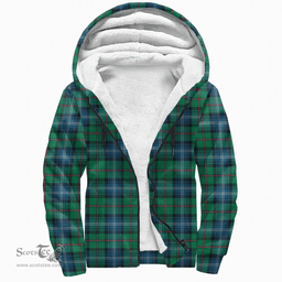 Scottish Urquhart Ancient Clan Tartan Sherpa Hoodie - Scottish Plaid Hoodies Scottish Plaid Tartan Plaid - ScotsTee - scotstee.com