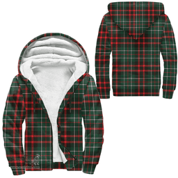 Scottish Macdiarmid Modern Clan Tartan Sherpa Hoodie - Scottish Plaid Hoodies Scottish Plaid Tartan Plaid - ScotsTee - scotstee.com