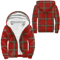 Scottish Maclay Modern Clan Tartan Sherpa Hoodie - Scottish Plaid Hoodies Scottish Plaid Tartan Plaid - ScotsTee - scotstee.com