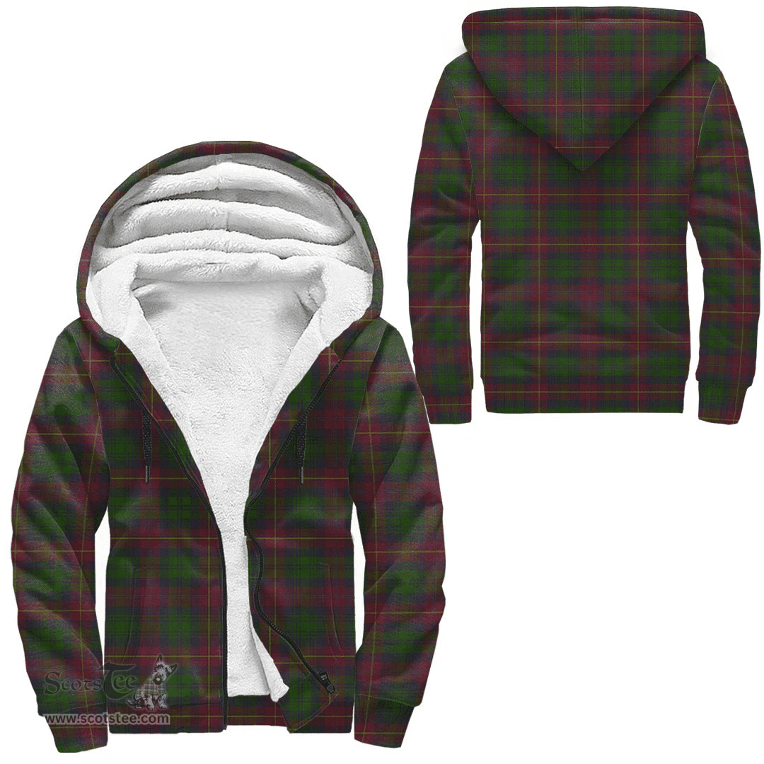Scottish Cairns Clan Tartan Sherpa Hoodie - Scottish Plaid Hoodies Scottish Plaid Tartan Plaid - ScotsTee - scotstee.com