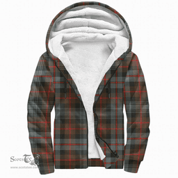 Scottish Murray Of Atholl Weathered Clan Tartan Sherpa Hoodie - Scottish Plaid Hoodies Scottish Plaid Tartan Plaid - ScotsTee - scotstee.com