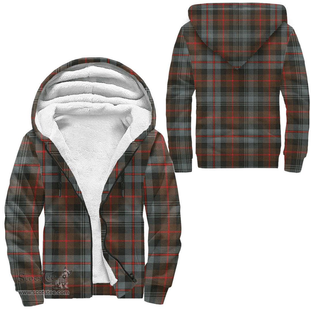 Scottish Murray Of Atholl Weathered Clan Tartan Sherpa Hoodie - Scottish Plaid Hoodies Scottish Plaid Tartan Plaid - ScotsTee - scotstee.com