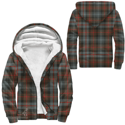 Scottish Murray Of Atholl Weathered Clan Tartan Sherpa Hoodie - Scottish Plaid Hoodies Scottish Plaid Tartan Plaid - ScotsTee - scotstee.com