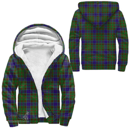 Scottish Adam Clan Tartan Sherpa Hoodie - Scottish Plaid Hoodies Scottish Plaid Tartan Plaid - ScotsTee - scotstee.com