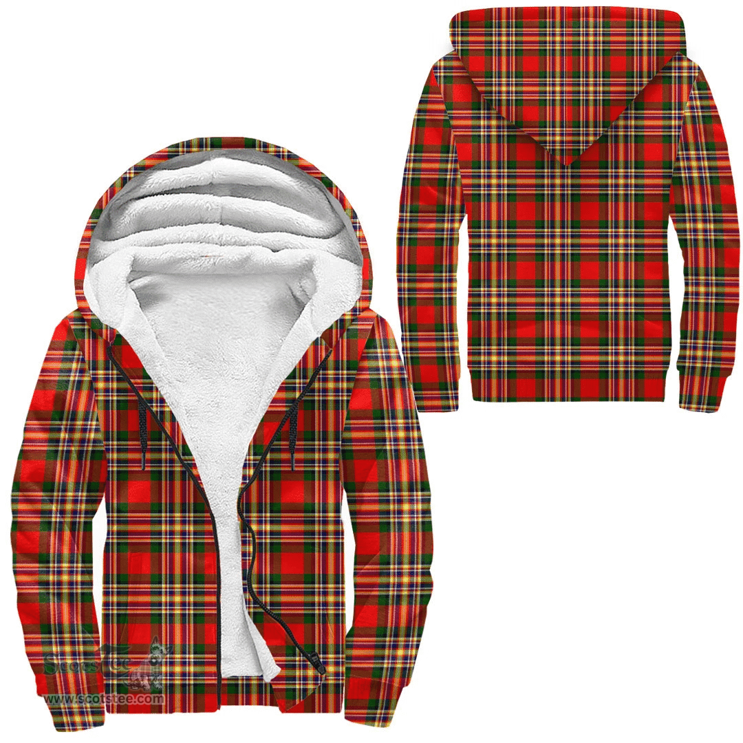 Scottish Macgill Modern Clan Tartan Sherpa Hoodie - Scottish Plaid Hoodies Scottish Plaid Tartan Plaid - ScotsTee - scotstee.com