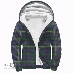 Scottish Campbell Argyll Modern Clan Tartan Sherpa Hoodie - Scottish Plaid Hoodies Scottish Plaid Tartan Plaid - ScotsTee - scotstee.com