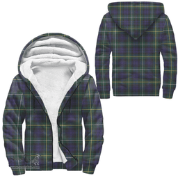 Scottish Campbell Argyll Modern Clan Tartan Sherpa Hoodie - Scottish Plaid Hoodies Scottish Plaid Tartan Plaid - ScotsTee - scotstee.com