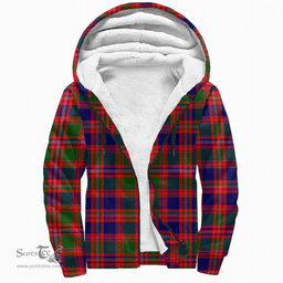 Scottish Macintyre Modern Clan Tartan Sherpa Hoodie - Scottish Plaid Hoodies Scottish Plaid Tartan Plaid - ScotsTee - scotstee.com