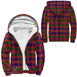 Scottish Macintyre Modern Clan Tartan Sherpa Hoodie - Scottish Plaid Hoodies Scottish Plaid Tartan Plaid - ScotsTee - scotstee.com